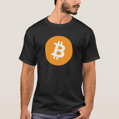 Bitcoin Crypto Currency Logo T_Shirt
