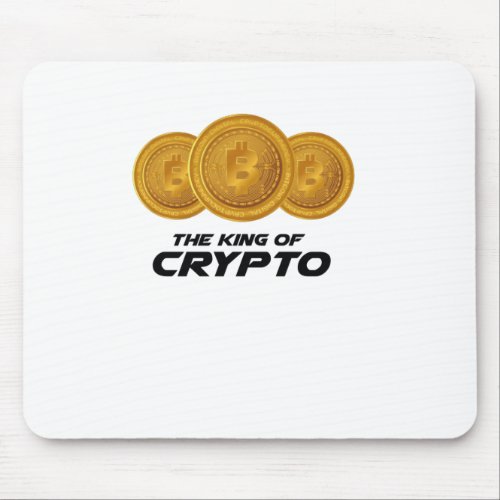 Bitcoin Crypto Ethereum Investor Finance Money Mouse Pad