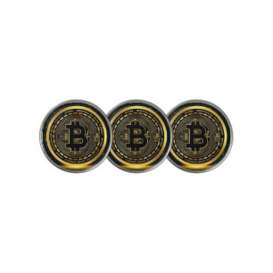 Bitcoin Crypto-  Golf Ball Marker