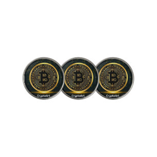 Bitcoin Crypto-  Golf Ball Marker