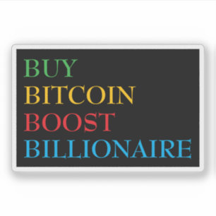 Bitcoin Crypto Sticker