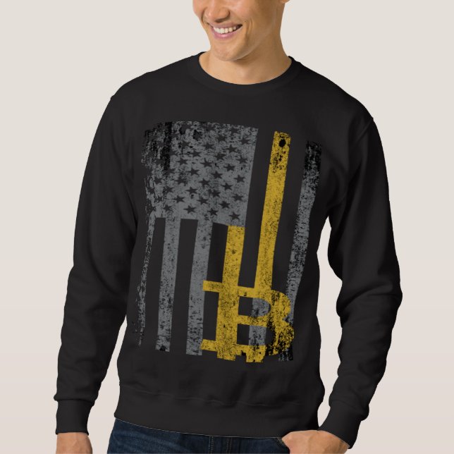 Bitcoin crypto sweatshirt (Front)