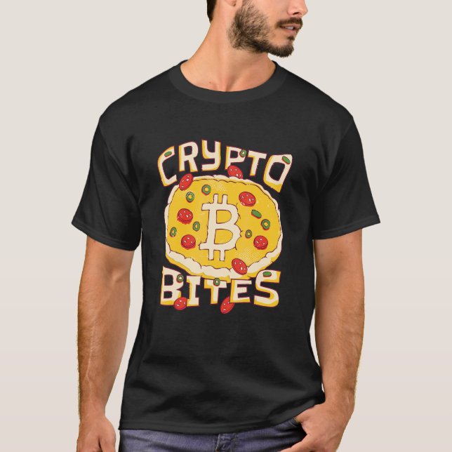 Bitcoin Cryptocurrency 1 T-Shirt (Front)