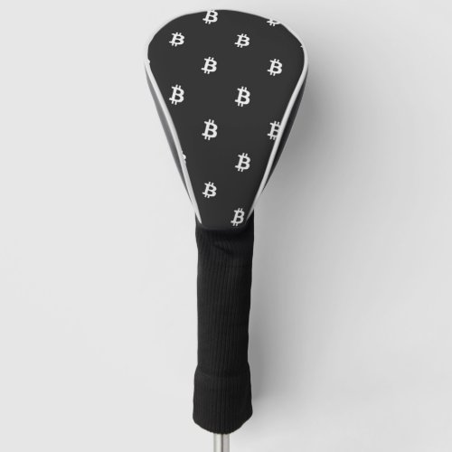 bitcoin cryptocurrency crypto currency market golf head cover