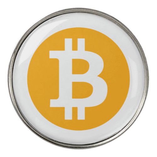 Bitcoin Cryptocurrency Golf Ball Marker