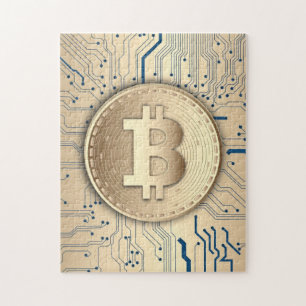 Bitcoin Cryptocurrency Jigsaw Puzzle