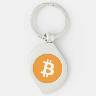 Bitcoin Cryptocurrency Logo Keychain