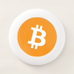 Bitcoin Cryptocurrency Logo Wham-O Frisbee