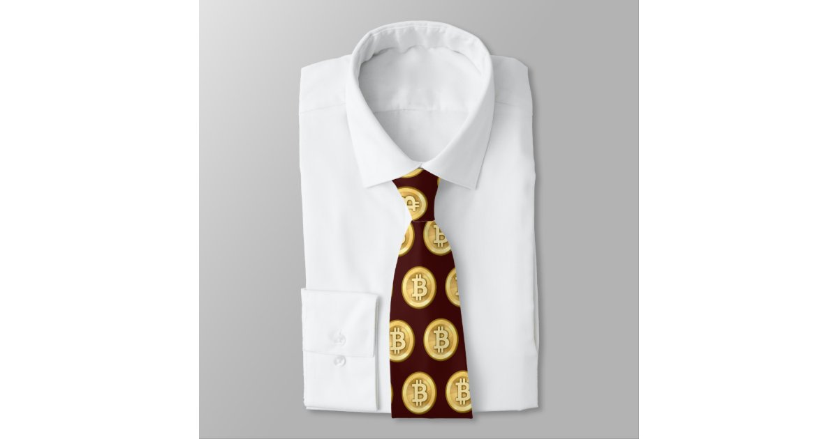 Bitcoin Necktie, Cryptocurrency Tie