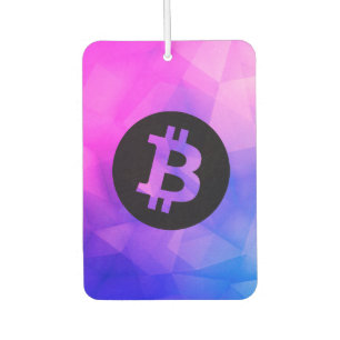Bitcoin Crystal Air Freshener
