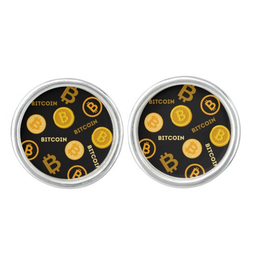 Bitcoin  cufflinks