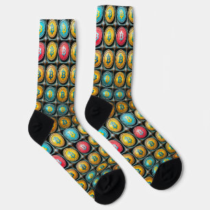 Bitcoin Currency  Socks