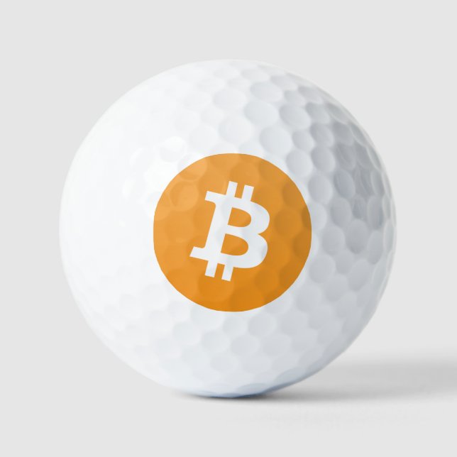 Bitcoin Dozen Golf Balls (Front)