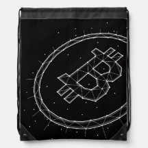 Bitcoin Drawstring Bag