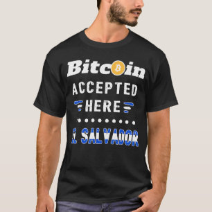 Bitcoin El Salvador Cryptocurrency Crypto Btc Lega T-Shirt