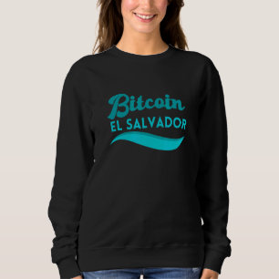 Bitcoin El Salvador Retro Cryptocurrency Sweatshirt