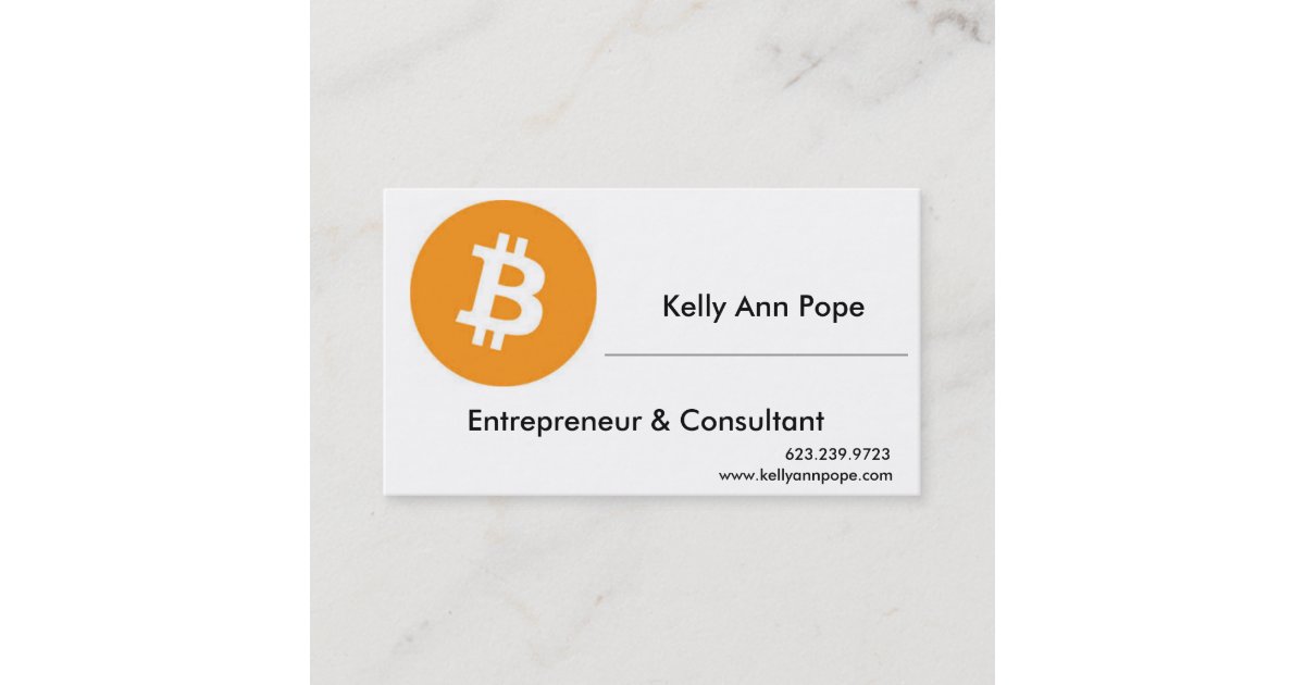bitcoin business card bitcoin business card