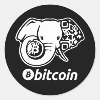 Bitcoin Event Item Classic Round Sticker