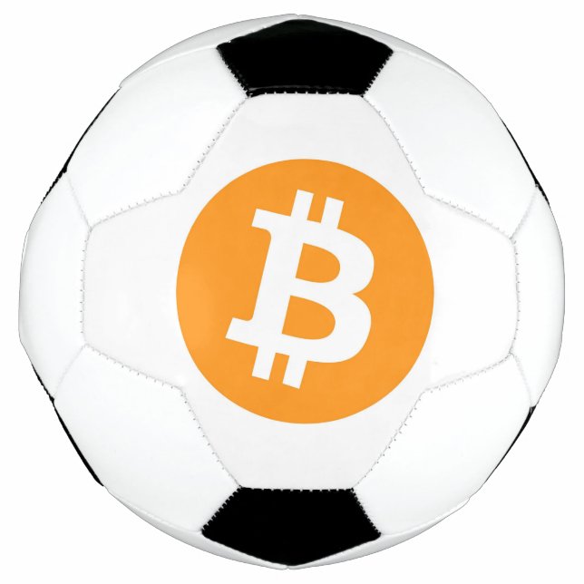Bitcoin football / soccer ball (Front)