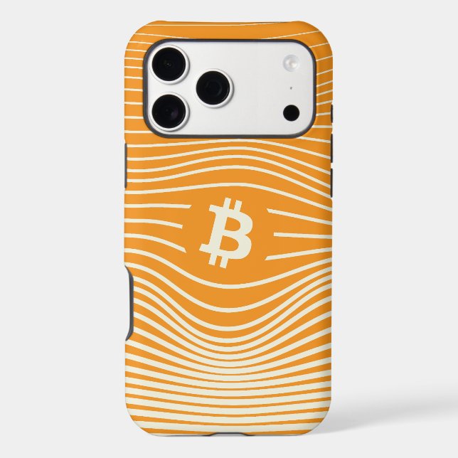 Bitcoin Force (Classic Orange) Case-Mate iPhone Case (Back)