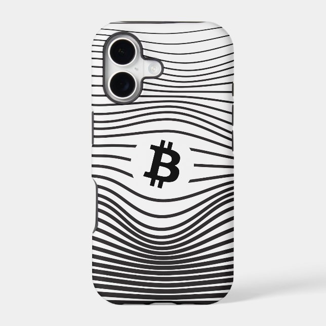 Bitcoin Force (White) Case-Mate iPhone Case (Back)