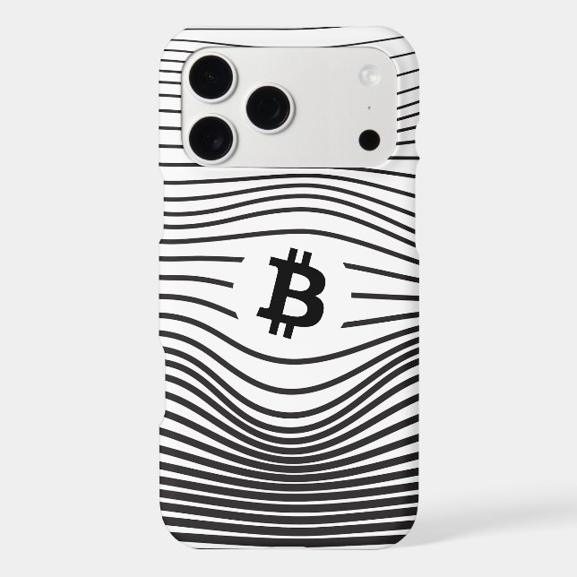 Bitcoin Force (White) Case-Mate iPhone Case (Back)