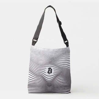 Bitcoin Force (White)  Crossbody Bag