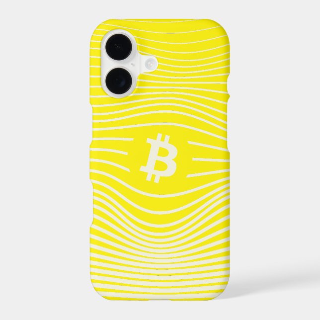Bitcoin Force (Yellow) Case-Mate iPhone Case (Back)