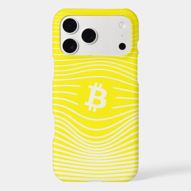 Bitcoin Force (Yellow) Case-Mate iPhone Case (Back)