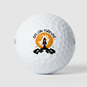 Bitcoin Forever Golf Balls