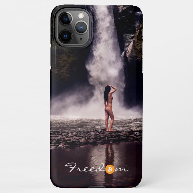 Bitcoin Freedom iPhone 11 case (Back)