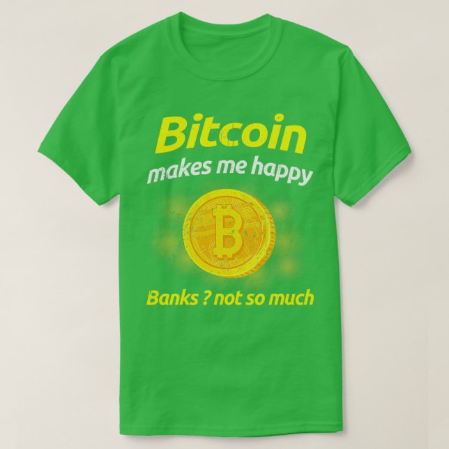 Bitcoin Gift Crypto Hodl Coin Trading Exchange 6 T-Shirt (Design Front)