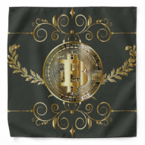 Bitcoin Gold Coin bandana