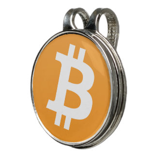 Bitcoin Golf Hat Clip