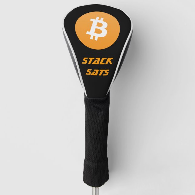 Bitcoin Golf Head Cover (Front)