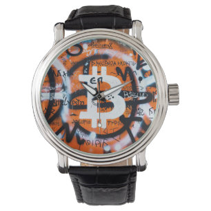 "Bitcoin Graffiti" (Style #4) Street Art Watch