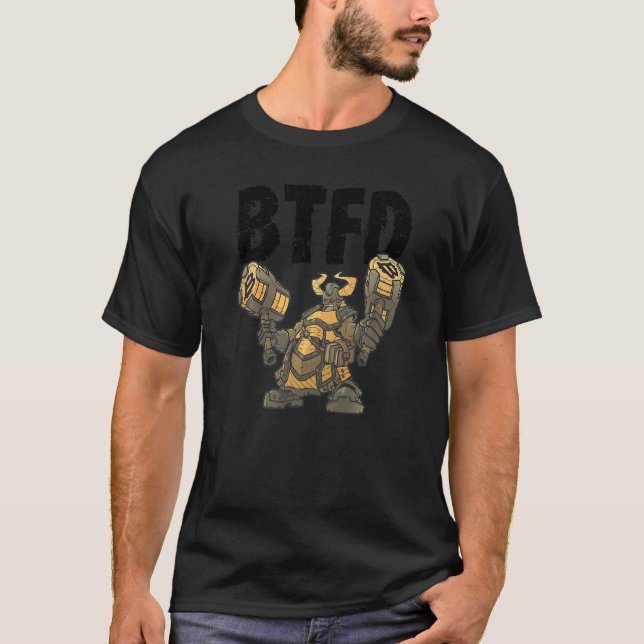 Bitcoin Graphic Btf Buy The Dip  Saying Quote Fun  T-Shirt (Front)