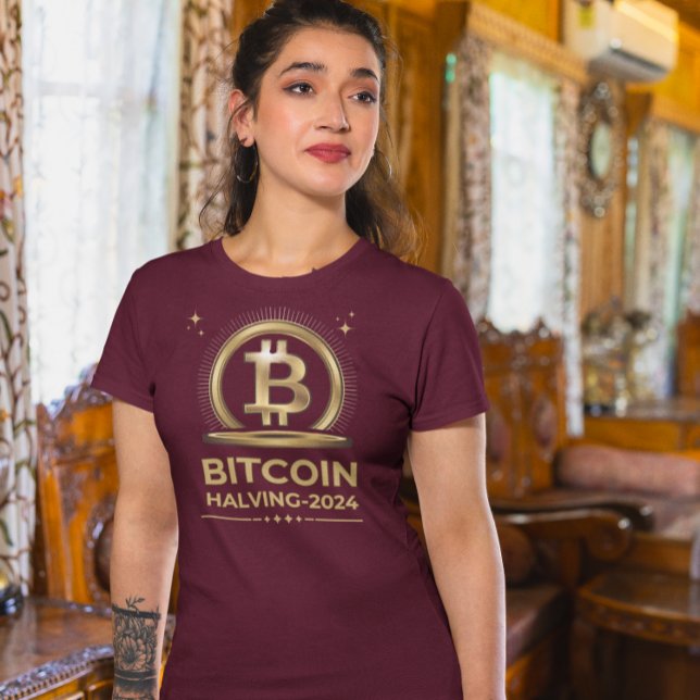BITCOIN HALVING 2024 Crypto Digital Currency   T-Shirt (Creator Uploaded)