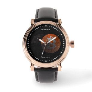 Bitcoin Halving 2028 (Style: 3 / Classic Orange) Watch