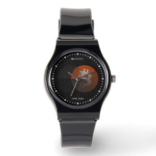 Bitcoin Halving 2028 (Style: 3 / Classic Orange) Watch