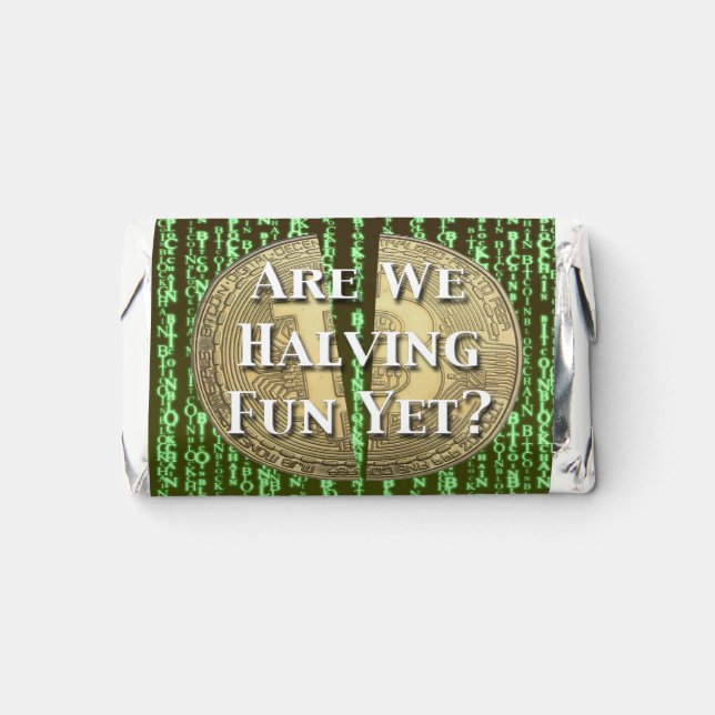 Bitcoin Halving Event Hershey's Miniatures (Front)