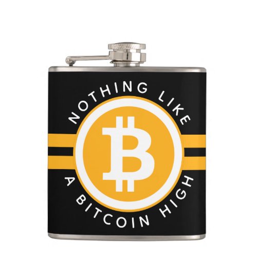 Bitcoin High Hip Flask