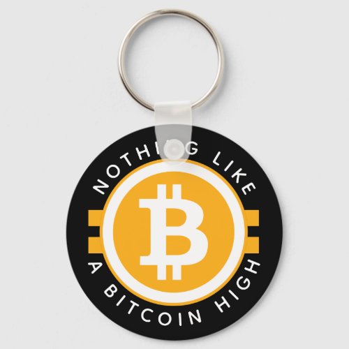 Bitcoin High Keychain