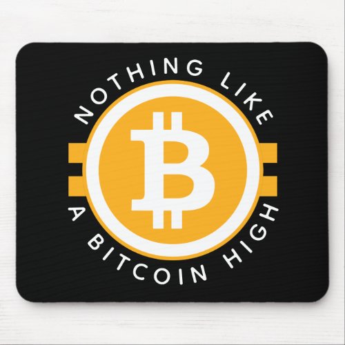 Bitcoin High Mouse Pad