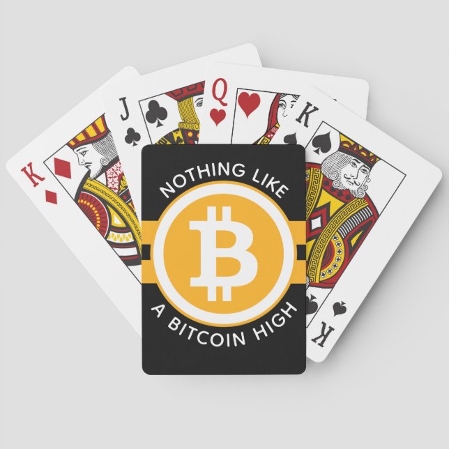Bitcoin High Poker Cards (Back)