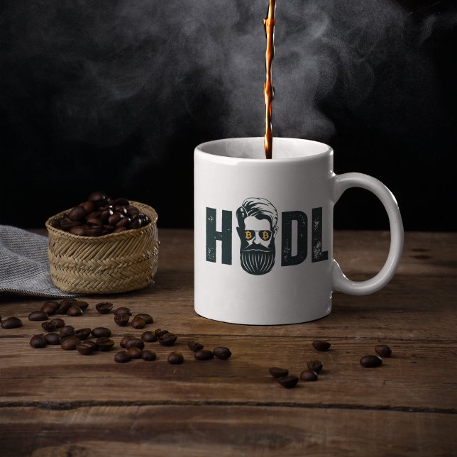 Bitcoin HODL Coffee Mug (Creator Uploaded)