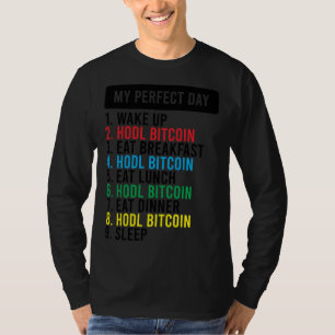 Bitcoin HODL Meme BTC Idea for a Bitcoiner T-Shirt
