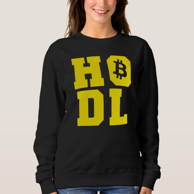 Bitcoin Hodl Sweatshirt (Front)
