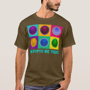 Bitcoin In Crypto We Trust Trading Stock Market T-Shirt