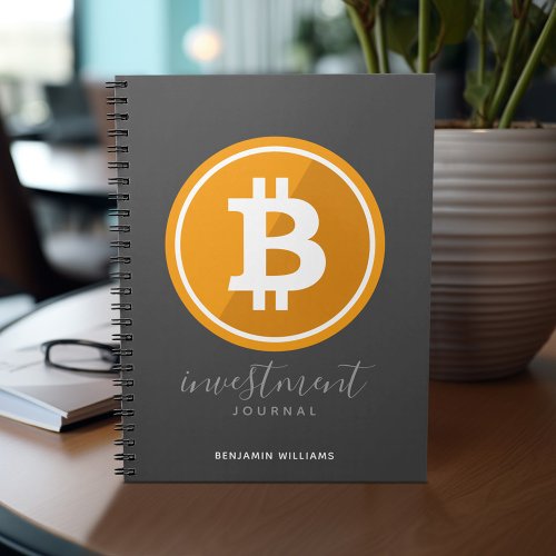 Bitcoin Investment Journal Crypto Tracker Notes